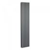Brenton Oval Double Panel Vertical Radiator - 1500mm x 350mm - Anthracite